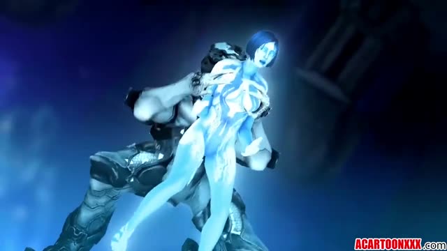 Cute brunette from Mass Effect cuts loose with soldiers and monsters
