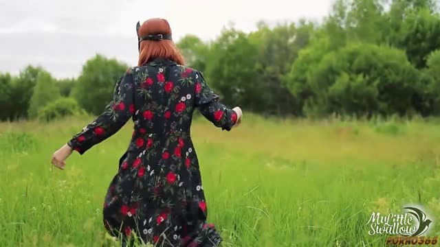 Countryside sex in an open meadow: villagers enjoy freedom while city dwellers suffocate in stuffy apartments