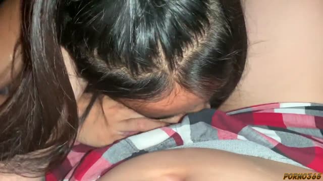 Asian Neighbor Comes Over More Than Just for a Visit – Passionate Sex at His Beck and Call