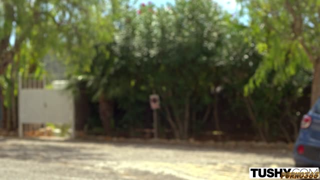Uninhibited Beauty Brings a New Partner and Gives Him Anal Pleasure