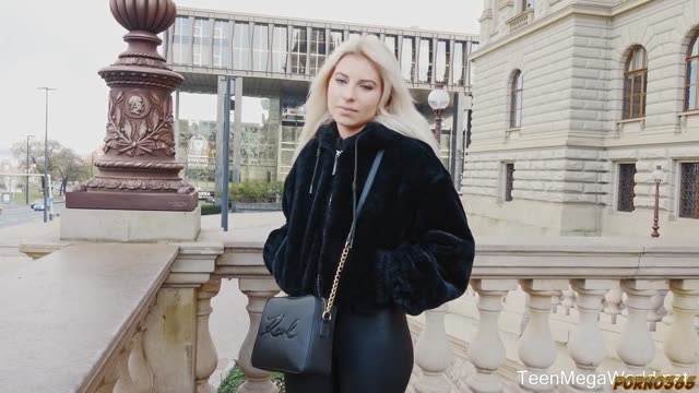Hot Casting in Prague: A Blonde and a Stranger