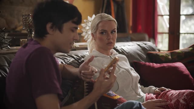 Son, did you enjoy being with Mommy? Russian translation of a hot mom-and-son porn scenario.
