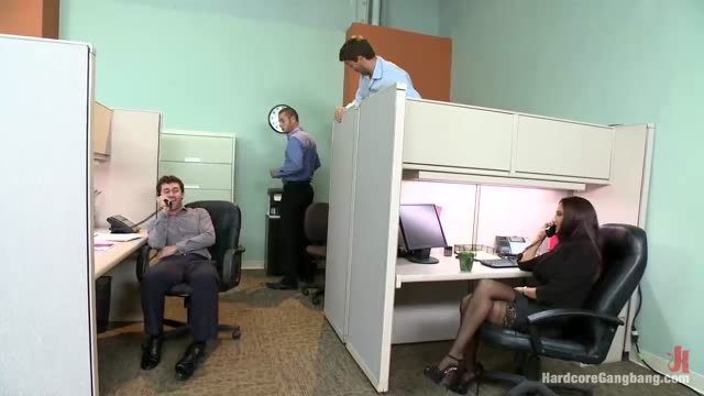 Harsh Humiliation in the Office: The Team Shows Who's in Charge