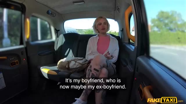 Night Taxi Ride Ended with Sex and a Creampie