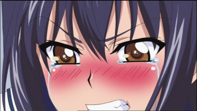 The first time hurts, but then it will feel really good. Don't cry, little sister!