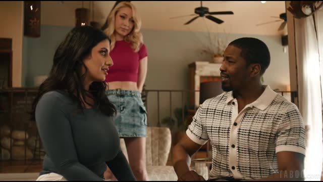 A beauty and her mature friend get rough sex from a black guy with a big cock.